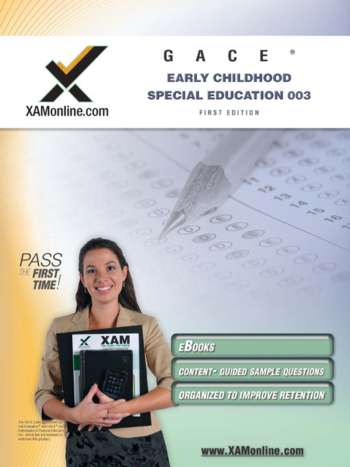 Cover image for GACE Early Childhood Special Education 003